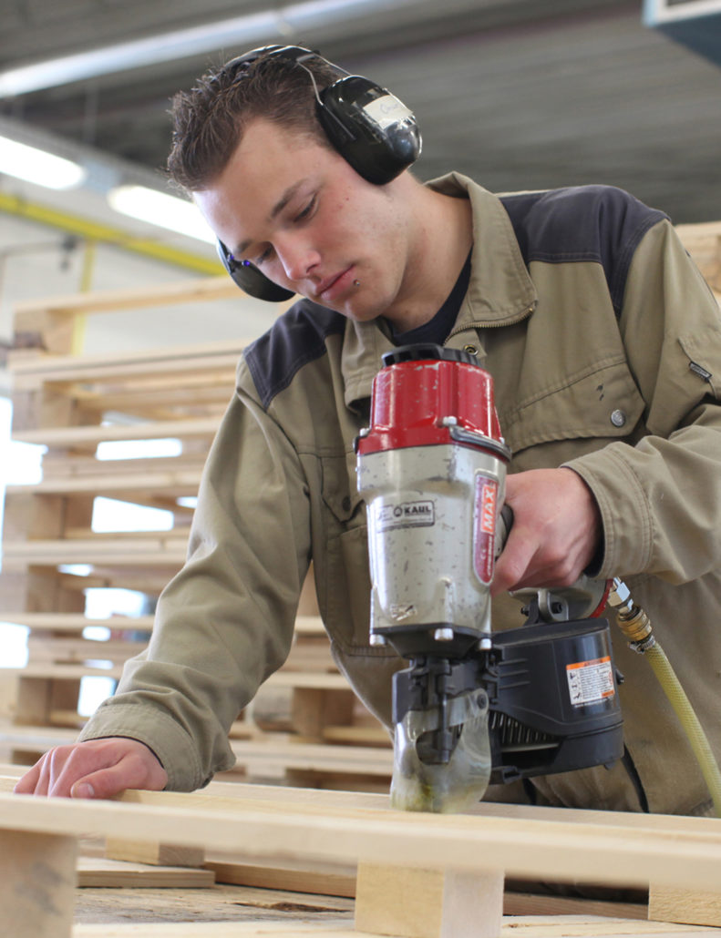 Produktion in den Werkstätten
