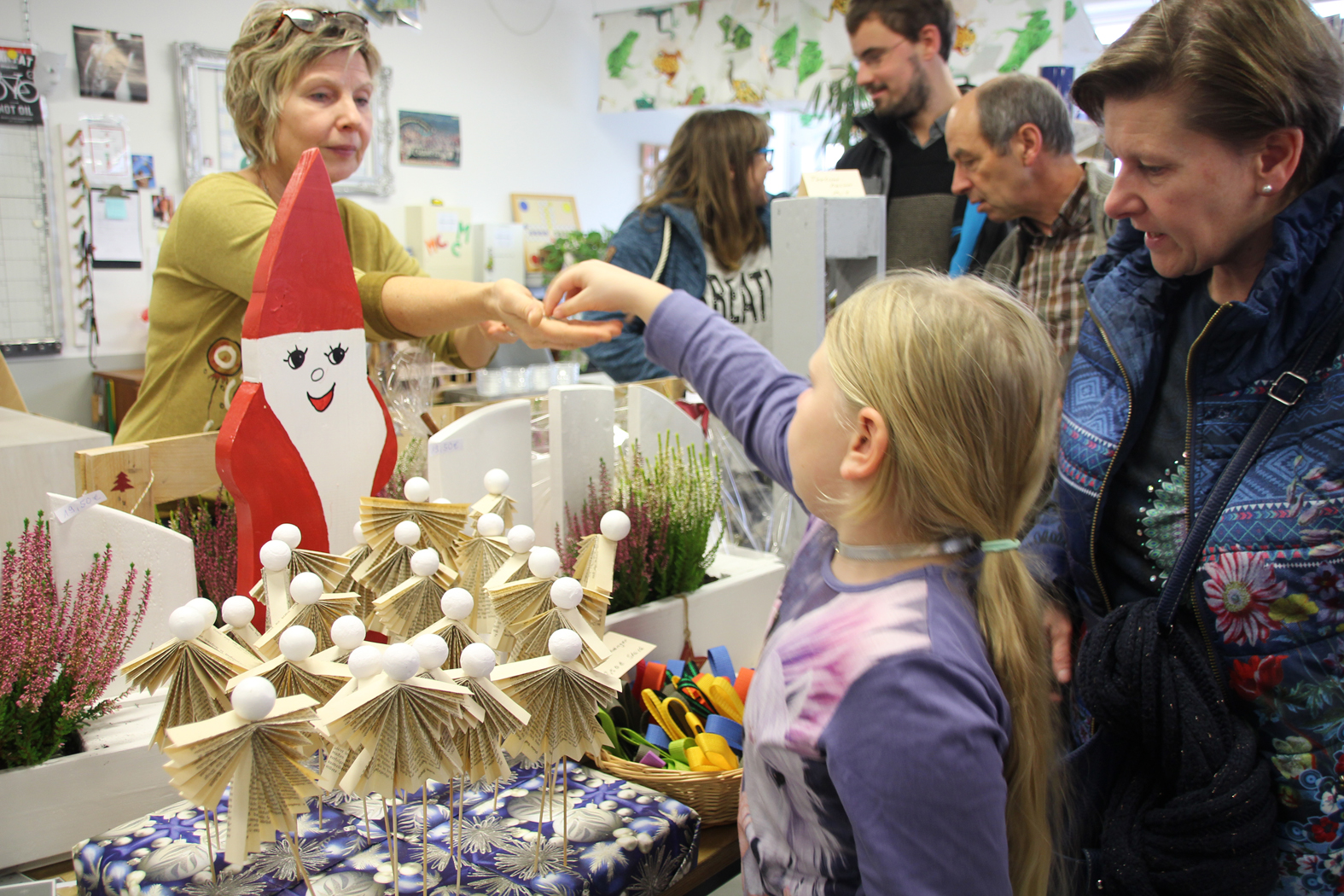 Großer Andrang beim Kreativmarkt 2018