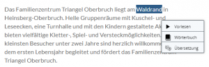 Gruppenraum im Engel Oberbruch, gestaltet für Kinder mit Spiel- und Versteckmöglichkeiten, fördert kreatives Spielen und soziale Interaktion.