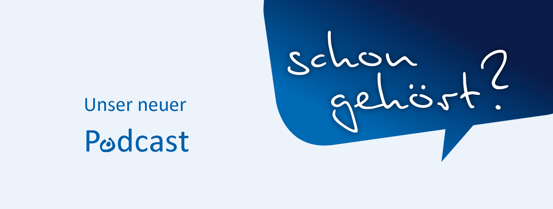 Header_Podcast 2 Logo der Initiative "Schönes Geld" mit blauem Hintergrund und handgeschriebener Schrift, die den Slogan präsentiert.