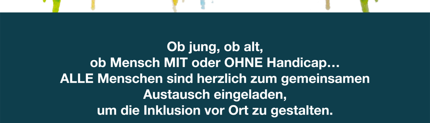 Einladung zu einem Treffen. Es steht ein Datum und eine Uhrzeit drauf. Der Treffen ist in einem Saal.