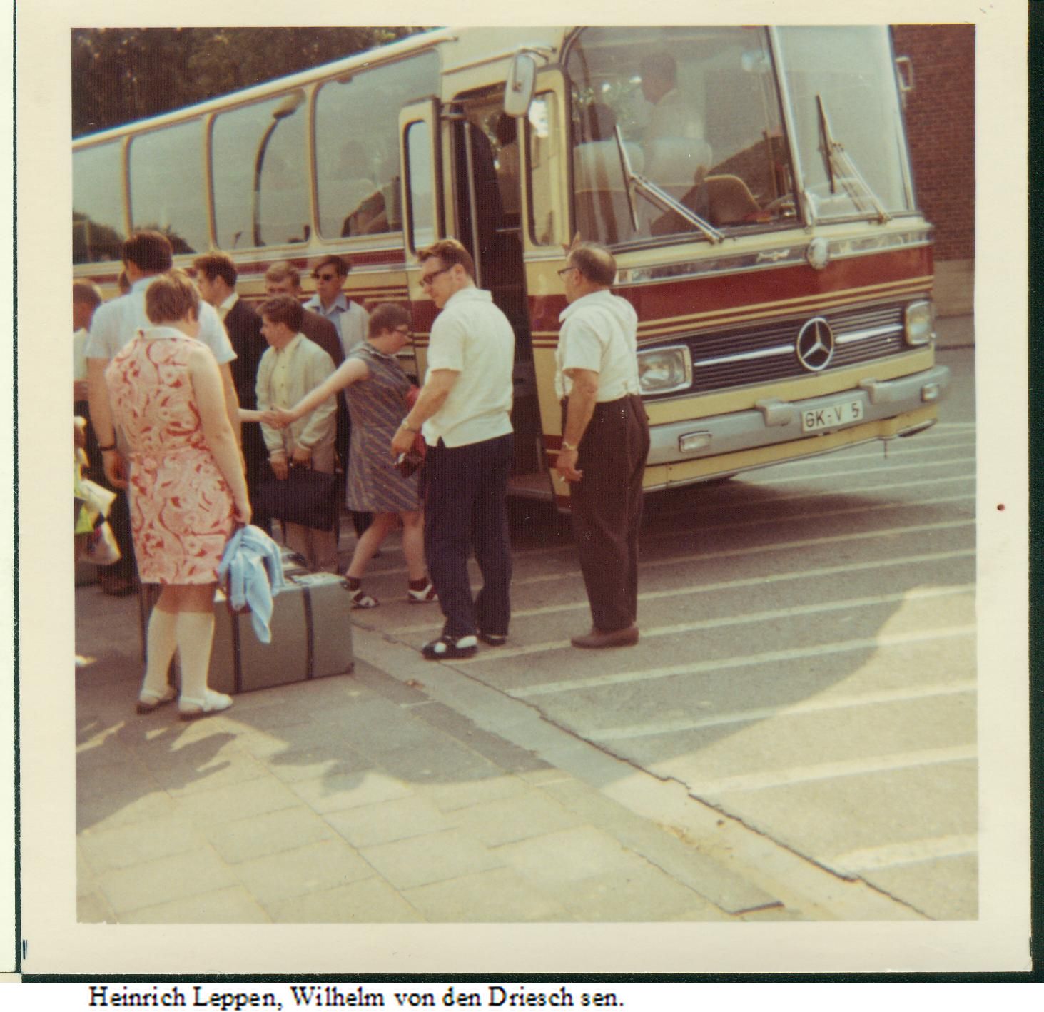 1970er: Ausflüge mit dem Bus