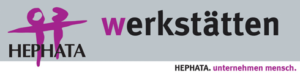Logo der Firma "Werks" in modernen Farben, präsentiert auf grauem Hintergrund.